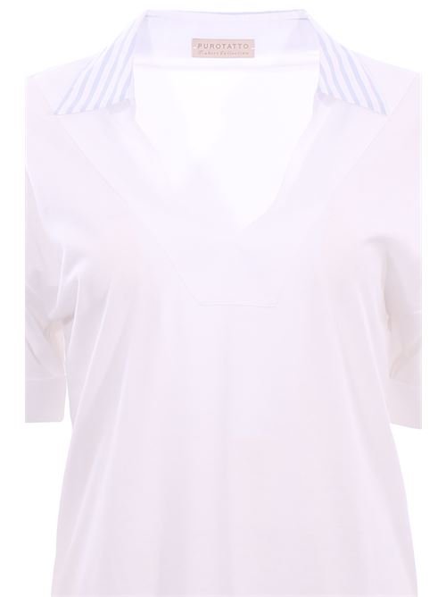 T-shirt polo in cotone PUROTATTO | SS260171461001
