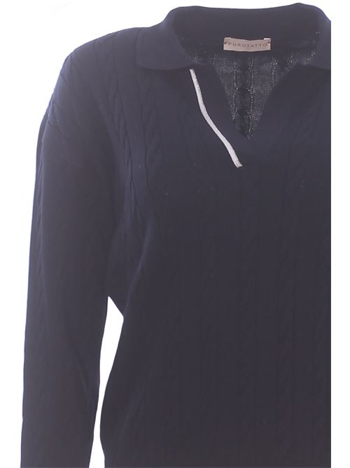 Polo treccia in cotone PUROTATTO | SS260722227902
