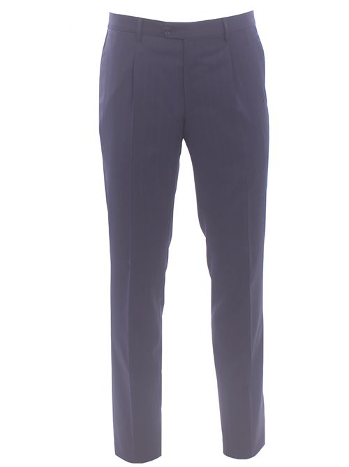 abito vesuvio gessato in lana four season TAGLIATORE | 2SVS26A11-150183B3154