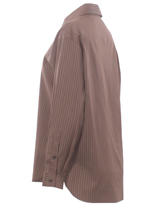 Camicia rigata in lana e seta ALYSI | 166259A6235CAFFE