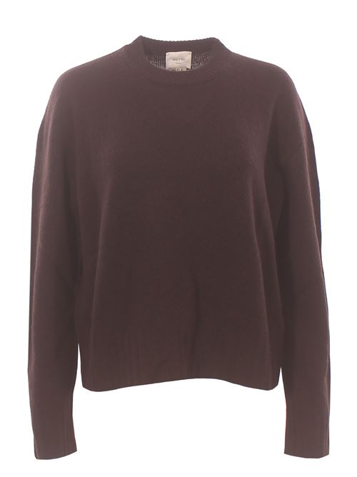 Girocollo in lana e cashmere ALYSI | 266435A6008CACAO