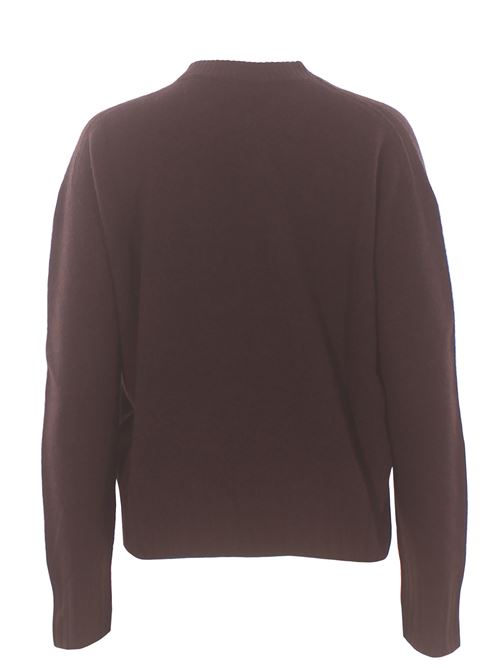 Girocollo in lana e cashmere ALYSI | 266435A6008CACAO