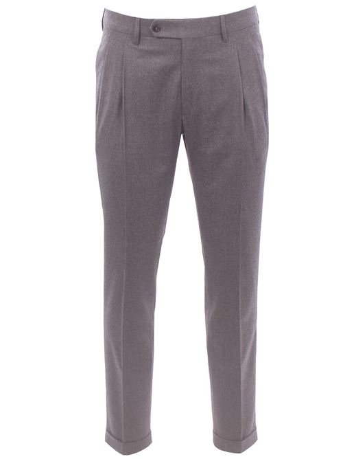 pantalone in cashmere BERWICH | BARBERLONG-CE1373XGREY