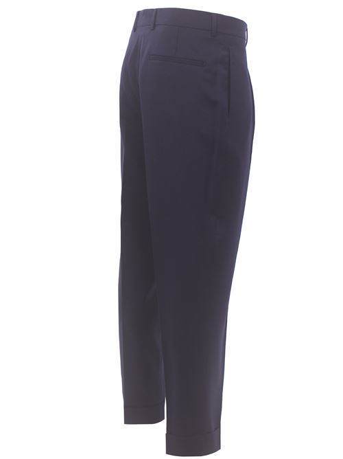 pantalone in flanella light vbc BERWICH | CHIAIA-VB8996NAVY