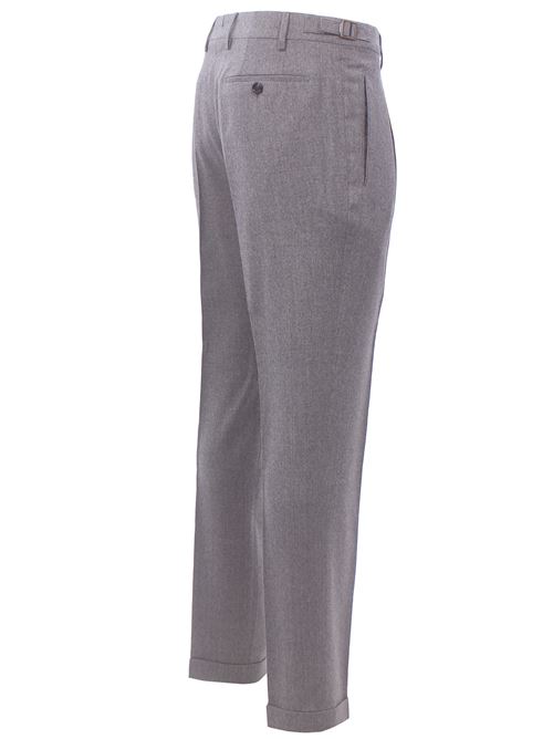 pantalone in flanella soft touch BERWICH | RETROLONG-RD5470GREY