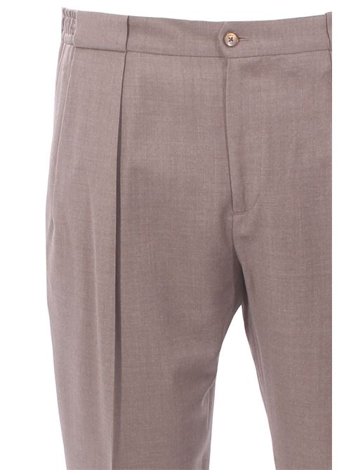 pantalone carrot in flanella BRIGLIA | PORTOBELLOS-12043