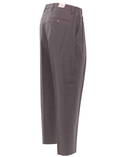 pantalone carrot in flanella BRIGLIA | PORTOBELLOS-12053