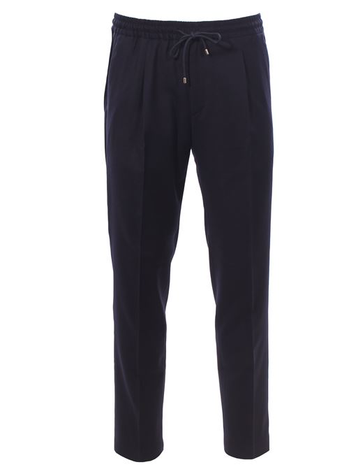 jogger in flanella light stretch BRIGLIA | WIMBLEDONS-12011