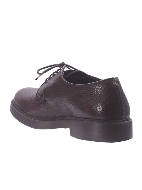 stringate in pelle martellata CALCE | X1722ROVER-BOBSTARTESTA
