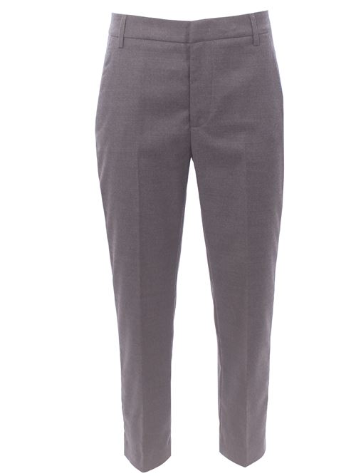 Pantalone nima zip in lana stretch DONDUP | DP576ZDDWS0105DXXX979