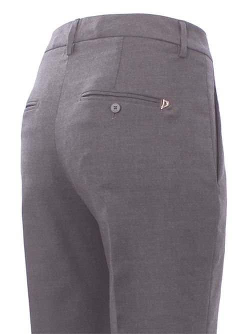Pantalone nima zip in lana stretch DONDUP | DP576ZDDWS0105DXXX979