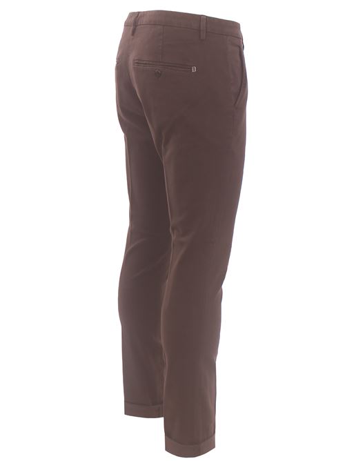 pantalone gaubert in cotone e lyocell DONDUP | UP235CS0179UBM5759