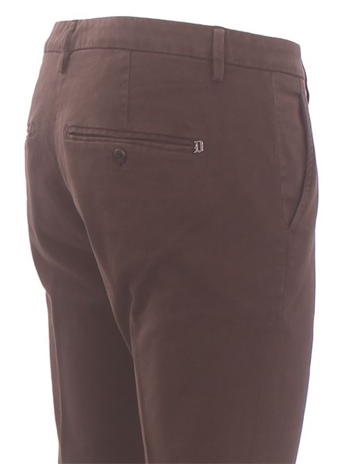 pantalone gaubert in cotone e lyocell DONDUP | UP235CS0179UBM5759
