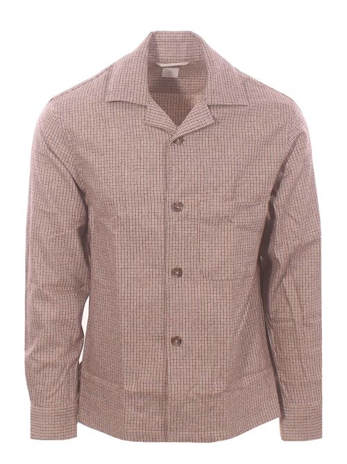 overshirt in lana e cashmere micro pied de poule ELEVENTY | N75CAMN02-USA-TES0N11110
