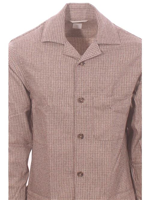 overshirt in lana e cashmere micro pied de poule ELEVENTY | N75CAMN02-USA-TES0N11110