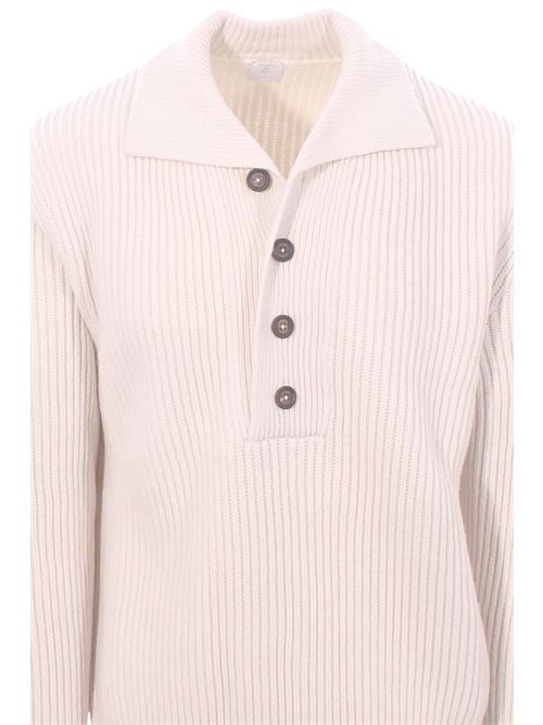 maglia polo 4 bottoni a coste ELEVENTY | N76POLN04-MAG0L00102