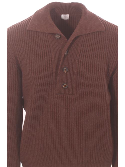 maglia polo 4 bottoni a coste ELEVENTY | N76POLN04-MAG0L00105