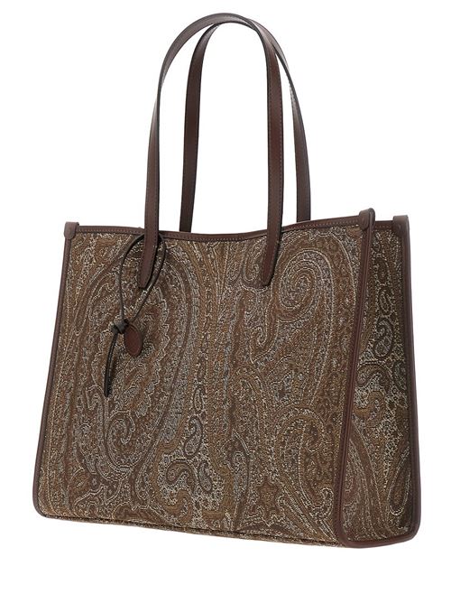 Borsa love trotter grande in jacquard con motivo paisley ETRO | WP1D0065AQ12ZS9106