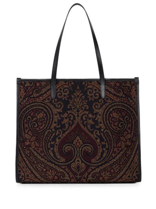 Borsa love trotter grande in jacquard con motivo paisley ETRO | WP1D0065AQ13AS9885