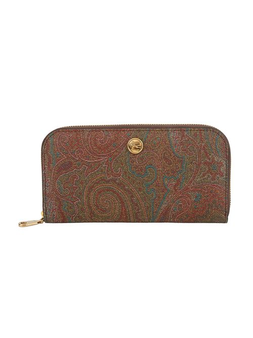 Portafoglio zip around arnica ETRO | WP2D0006AA027M0019