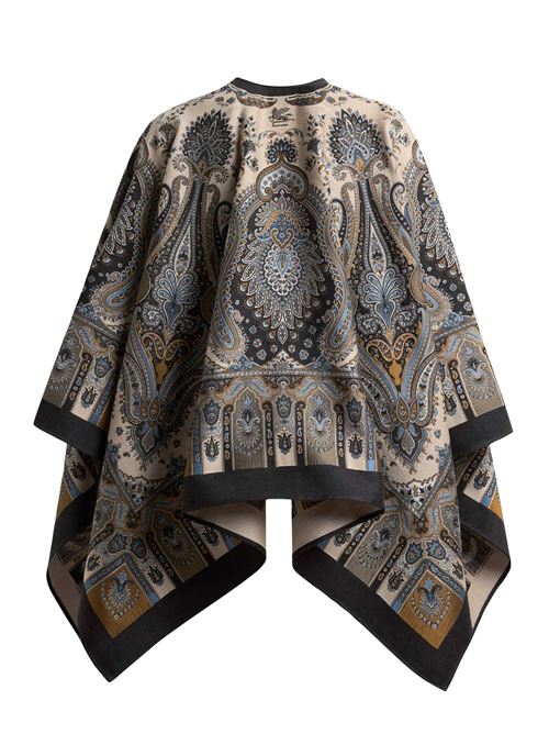 Mantella jacquard in misto lana con motivo paisley ETRO | WRBD0004AQ13PX0820