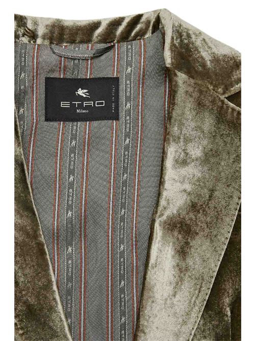 Giacca monopetto in velluto ETRO | WRCA004299TCD01N0634