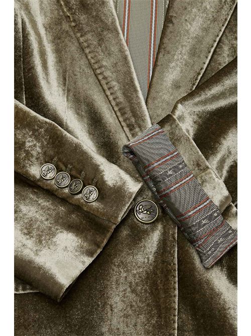 Giacca monopetto in velluto ETRO | WRCA004299TCD01N0634
