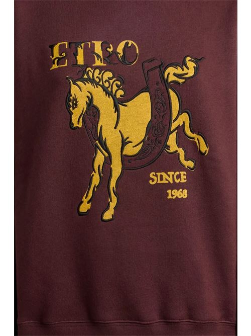 Felpa con ricamo ETRO | WRMB0016AK1BKS8250