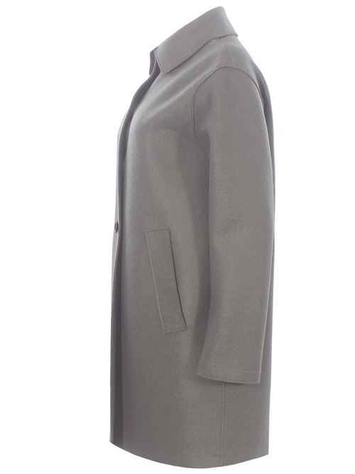 Cappotto monopetto 7/8 in lana effetto taglio vivo EWOOLUZIONE | VITALITADKE024