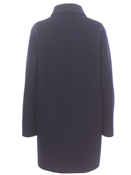 Cappotto monopetto 7/8 in lana effetto taglio vivo EWOOLUZIONE | VITALITADKE042