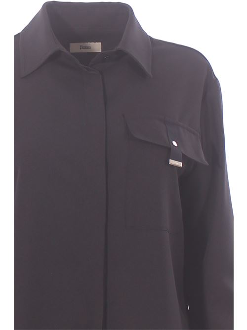 Camicia con taschino HERNO | CM000064D126409300