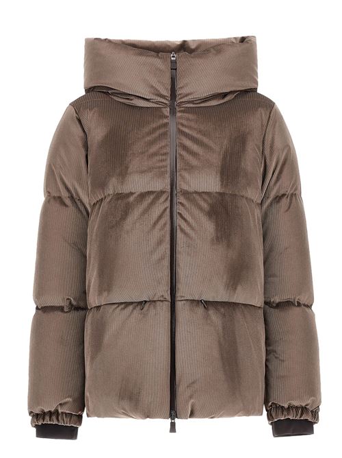 Giubbino in velluto impermeabile a coste HERNO | PI002257D12926S8815