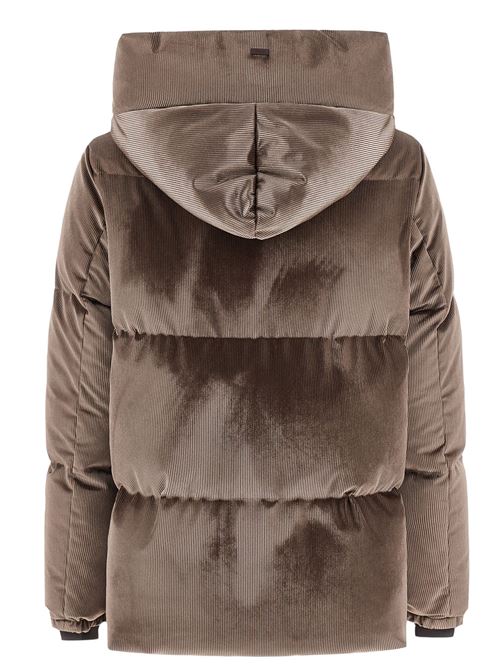 Giubbino in velluto impermeabile a coste HERNO | PI002257D12926S8815