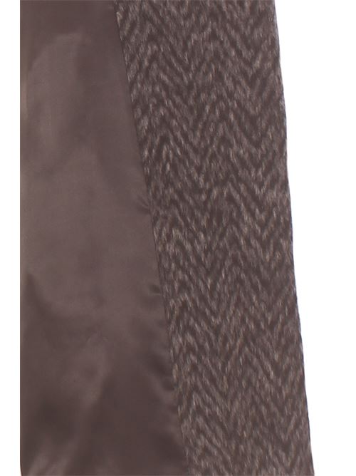 Giaccone spigato con cappuccio N&L | DS39WELKOM/8NERO