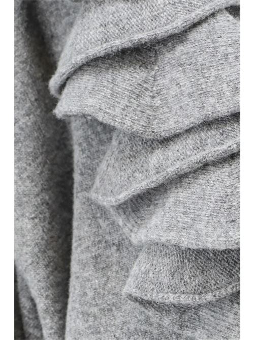 Cardigan con rouches NUDE | 1101W2609405
