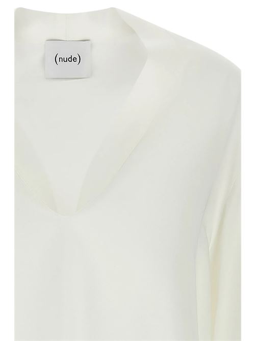 Blusa in viscosa NUDE | 1103W2625101
