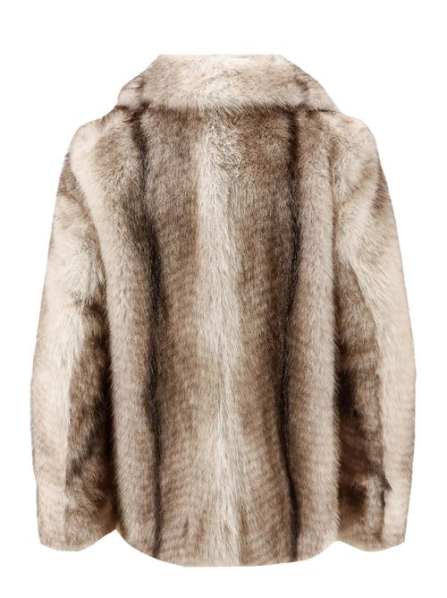 Giubbino faux fur fox NUDE | 1103W2628659