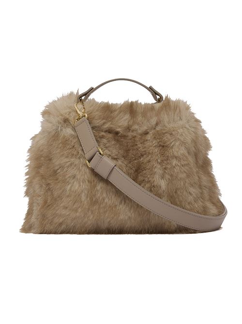 borsa sveva furry small a mano con tracolla ORCIANI | B01999FURRYACACIA