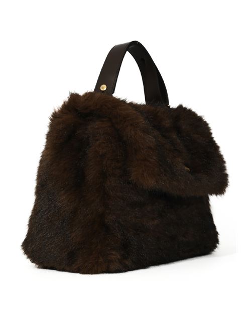 borsa sveva furry small a mano con tracolla ORCIANI | B01999FURRYTMORO