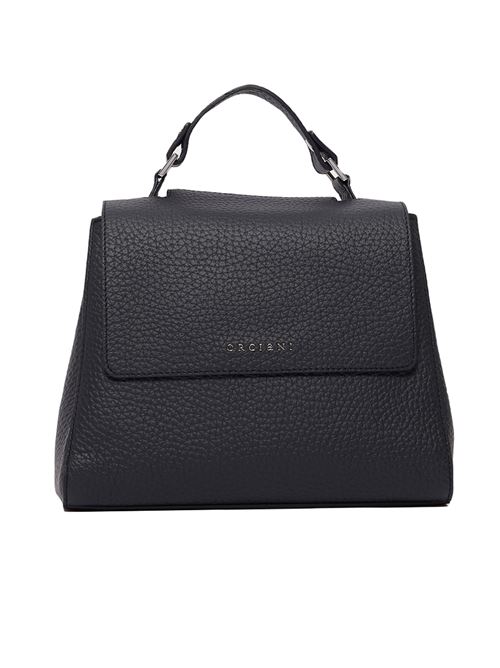 borsa sveva soft small a mano in pelle con tracolla ORCIANI | B01999SOFTDARKNAVY