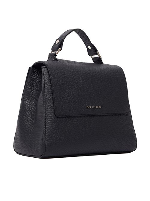 borsa sveva soft small a mano in pelle con tracolla ORCIANI | B01999SOFTDARKNAVY
