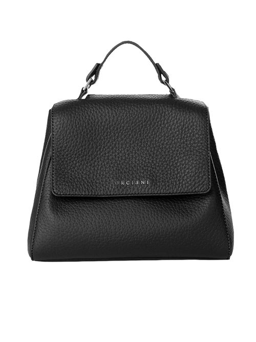 borsa sveva soft small a mano in pelle con tracolla ORCIANI | B01999SOFTNERO