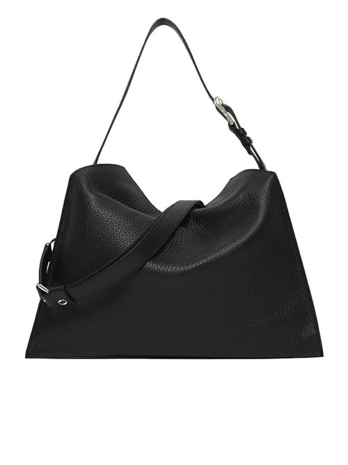 Borsa trinity lagoon midi a spalla in pelle ORCIANI | B02231LAGOONNERO