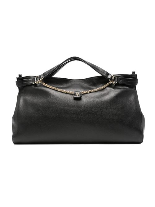 Borsa virgo soft midi a mano in pelle liscia ORCIANI | B02253BOSTONNERO