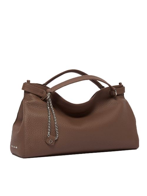 borsa virgo soft midi a mano in pelle martellata ORCIANI | B02253SOFTVISONE