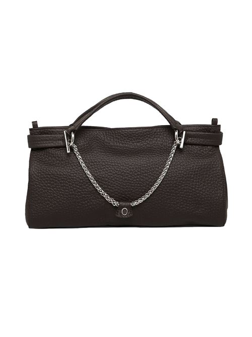 Borsa virgo soft small a mano in pelle martellata ORCIANI | B02254SOFTTMORO