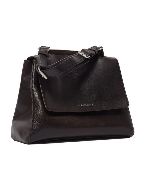 Borsa sveva soft media a spalla in pelle con tracolla ORCIANI | BT2006LAGOONTMORO