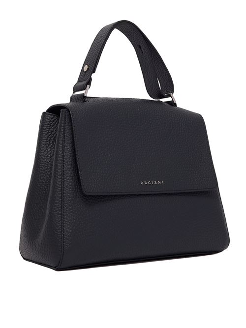 Borsa sveva soft media a spalla in pelle con tracolla ORCIANI | BT2006SOFTDARKNAVY