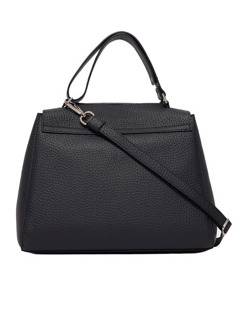 Borsa sveva soft media a spalla in pelle con tracolla ORCIANI | BT2006SOFTDARKNAVY