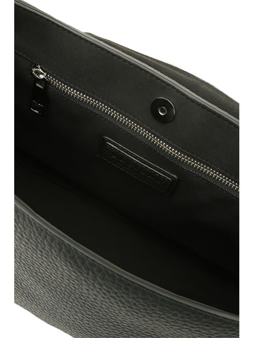 Borsa sveva soft media a spalla in pelle con tracolla ORCIANI | BT2006SOFTNERO